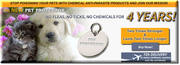 Pet Protector flea and tick prevention disc