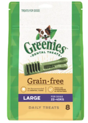 Buy Greenies Grain Free Large Dog Dental Treat 22-45 kg| Dog Food