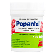 Popantel Tapewormer For Cats And Dogs | DiscountPetCare