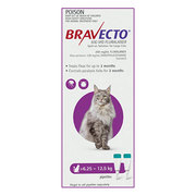 Buy Bravecto Spot On For Large Cats (6.25 Kg - 12.5 Kg) Purple