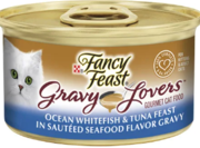  Buy Fancy Feast Cat Adult Gravy Lovers Whitefish & Tuna Online