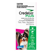 Credelio Plus | Fleas,  Worms & Heartworm | DiscountPetCare