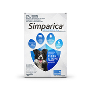 Buy Simparica Chewables 40MG for Medium Dogs 10.1-20KG (BLUE) 