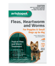 Aristopet Spot-On Treatment for Dogs Upto 4 Kg (Orange) 3 Pack