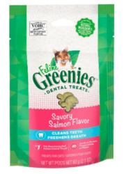 Greenies Cat Treats Dental Savoury Salmon Flavour 130g | Dog Supplies 