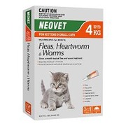 Buy Neovet Flea and Worming Treatment for Cats | Free Shipping