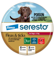 Buy Seresto Flea and Tick Collar for Dogs over 8 Kg (Red) 1 Piece 