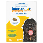 Buy Interceptor Spectrum Tasty Chews For Medium Dogs