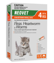Buy Neovet Flea and Worming For Kittens and Small Cats