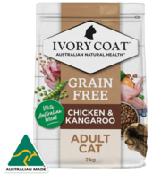 Buy Ivory Coat Grain Free Chicken & Kangaroo Adult Dry Cat Food | Pet 